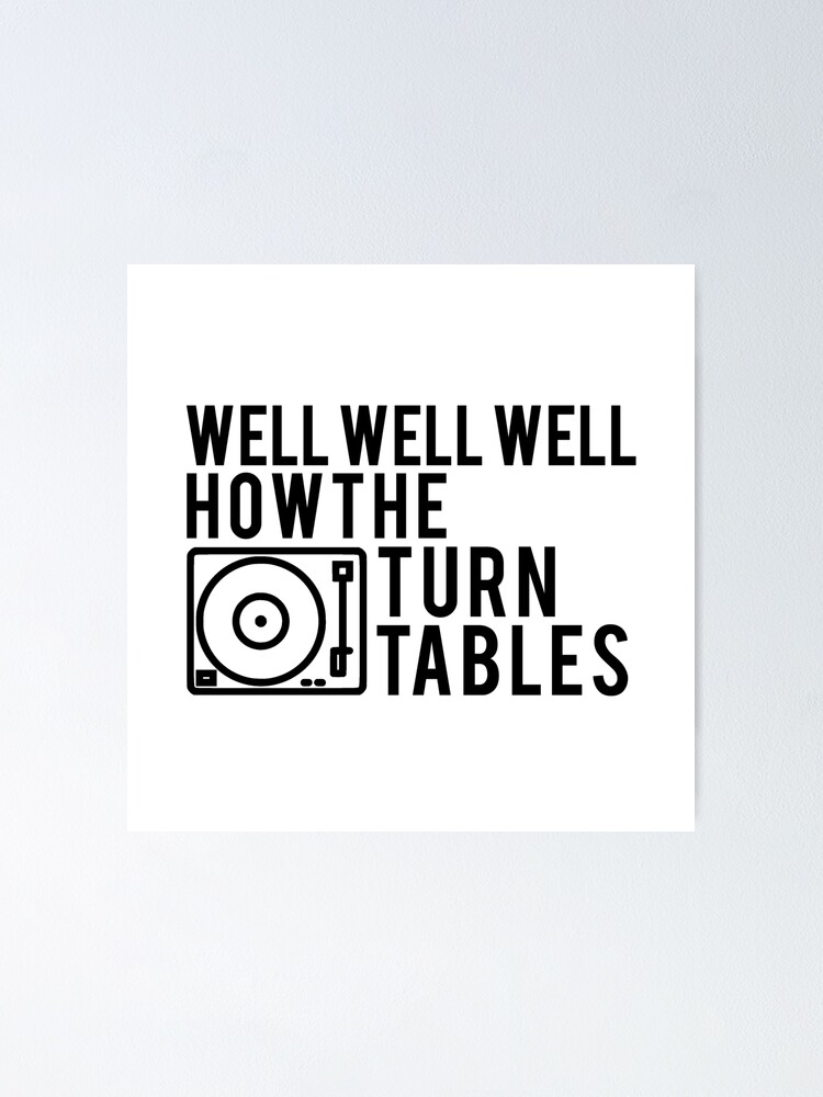 "Well, Well, Well, How the Turntables. Michael Scott The Office Text