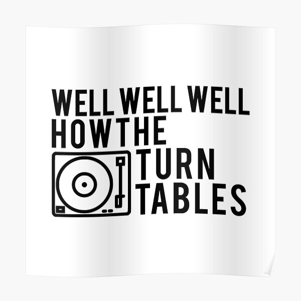 "Well, Well, Well, How the Turntables. Michael Scott The Office Text