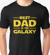 Best Dad in The Galaxy Slim Fit T-Shirt