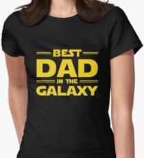 Camiseta entallada El mejor papá en la galaxia