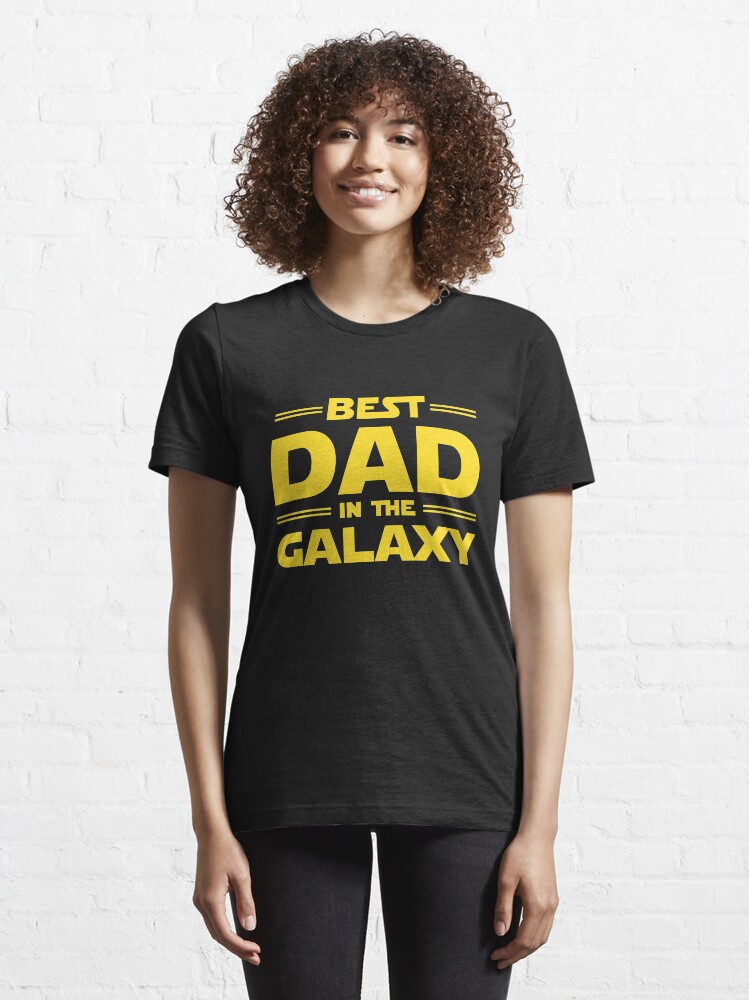 Alternate view of Best Dad in The Galaxy Essential T-Shirt