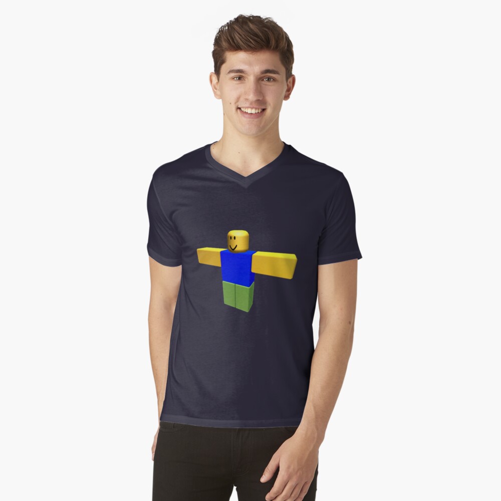 Roblox Noob T Pose T Shirt By Levonsan Redbubble - peter griffin shirt for my game roblox