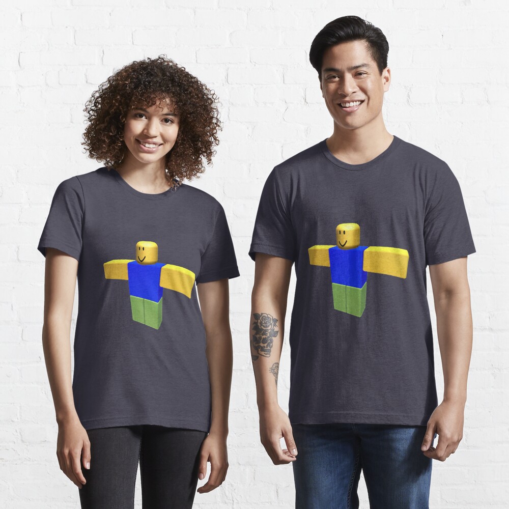 Roblox Noob T Pose T Shirt By Levonsan Redbubble - t pose noob roblox