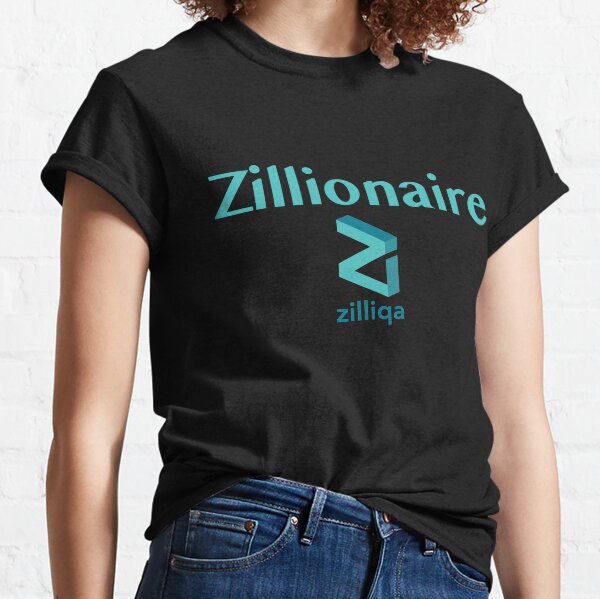 Artikel-Vorschau von Zillionaire - Zilliqa - CryptoCurrency Crypto T-Shirt Bitcoin Ripple ZIL BTC XRP, designt und verkauft von Hasel94.