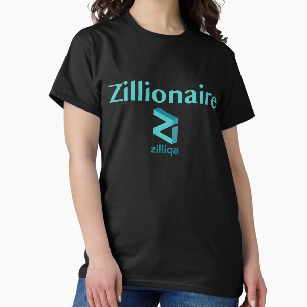 Artikel-Vorschau von Zillionaire - Zilliqa - CryptoCurrency Crypto T-Shirt Bitcoin Ripple ZIL BTC XRP, designt und verkauft von Hasel94.