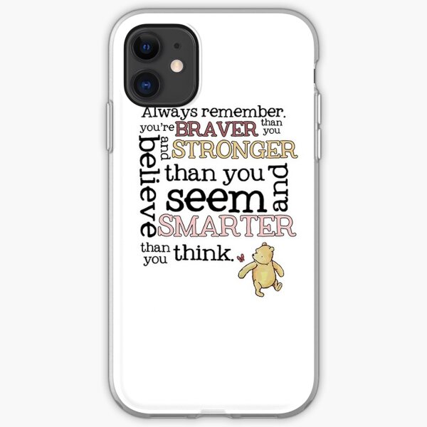 Braver than you believe iPhone Soft Case