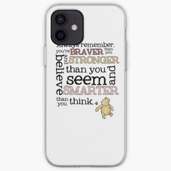 Braver than you believe iPhone Soft Case