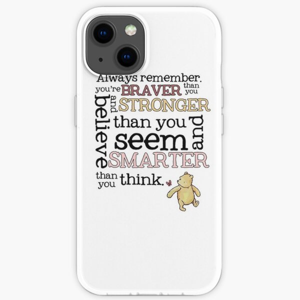 Braver than you believe iPhone Soft Case