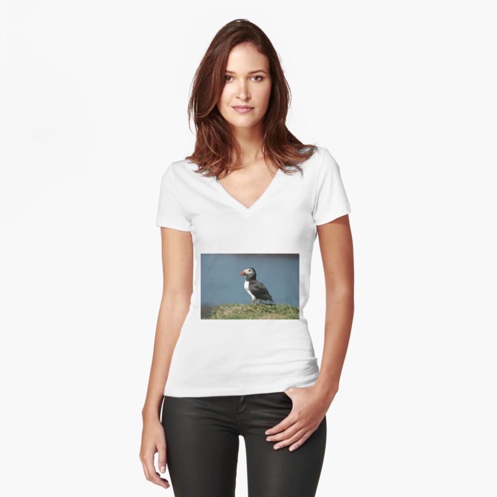 Item preview, Fitted V-Neck T-Shirt designed and sold by SiobhanFraser.