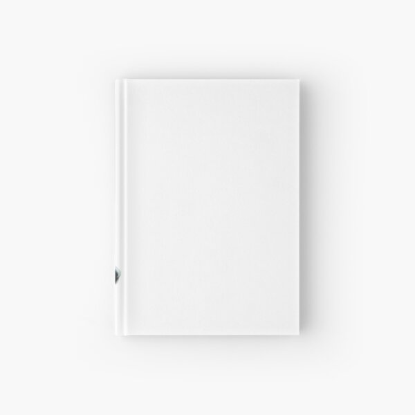 Portrait of a Wolf without background colour Hardcover Journal