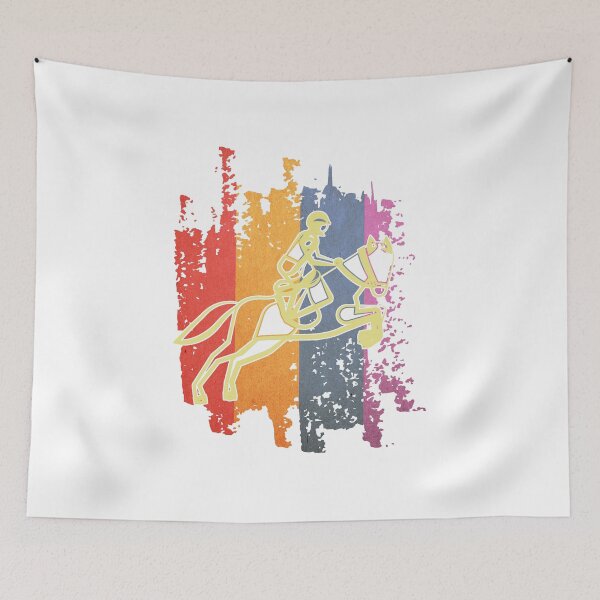 Item preview, Colorful horse riding designed and sold by bennikaufmann.