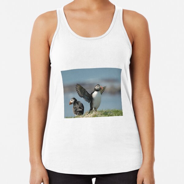 Goodbye, I'm going for some fish Racerback Tank Top
