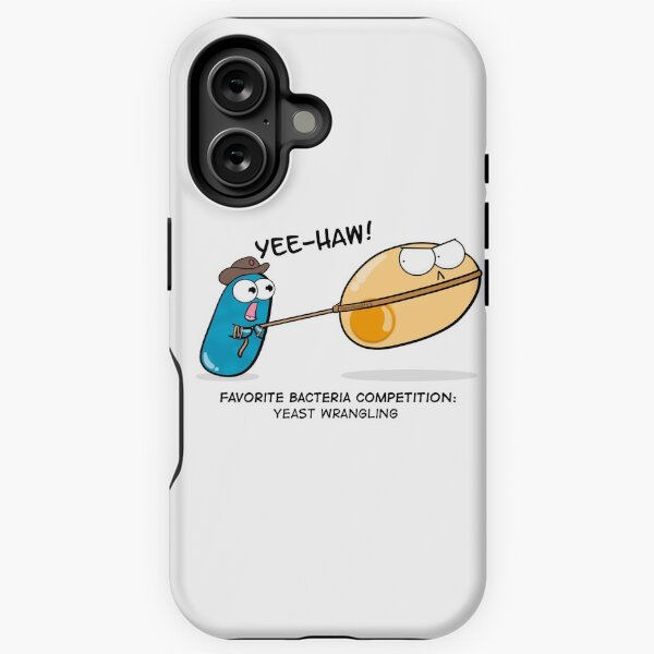 Yeast Wrangling Bacteria iPhone Tough Case