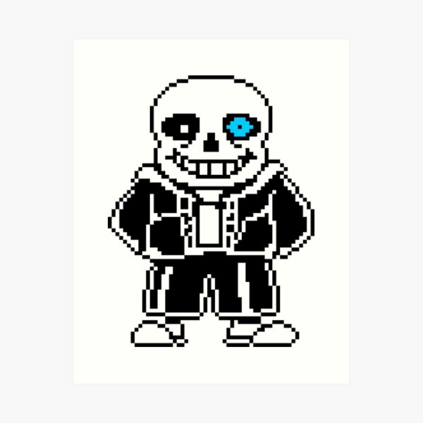 Sans just made a pun  Pixel art pattern, Undertale pixel art