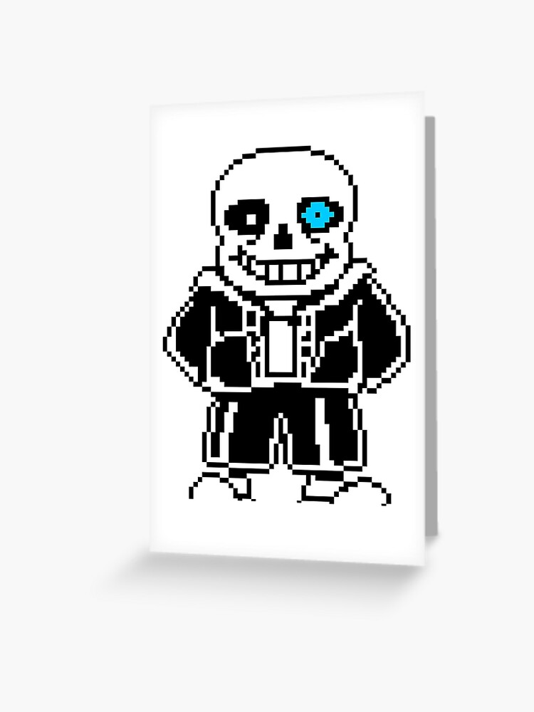 Pixel art sans look up