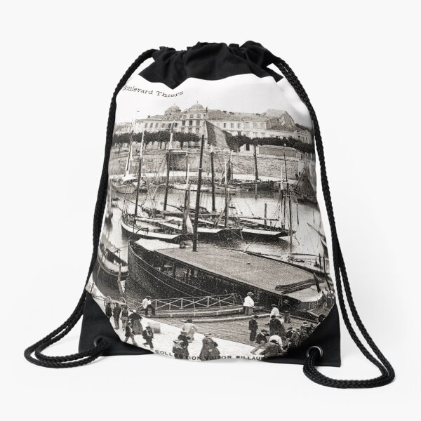 Port de Royan, années 1900 (2) Sac à cordon