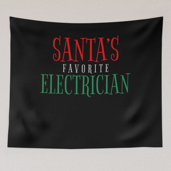 Item preview, Electrician Santa's favorite designed and sold by 4tomic.
