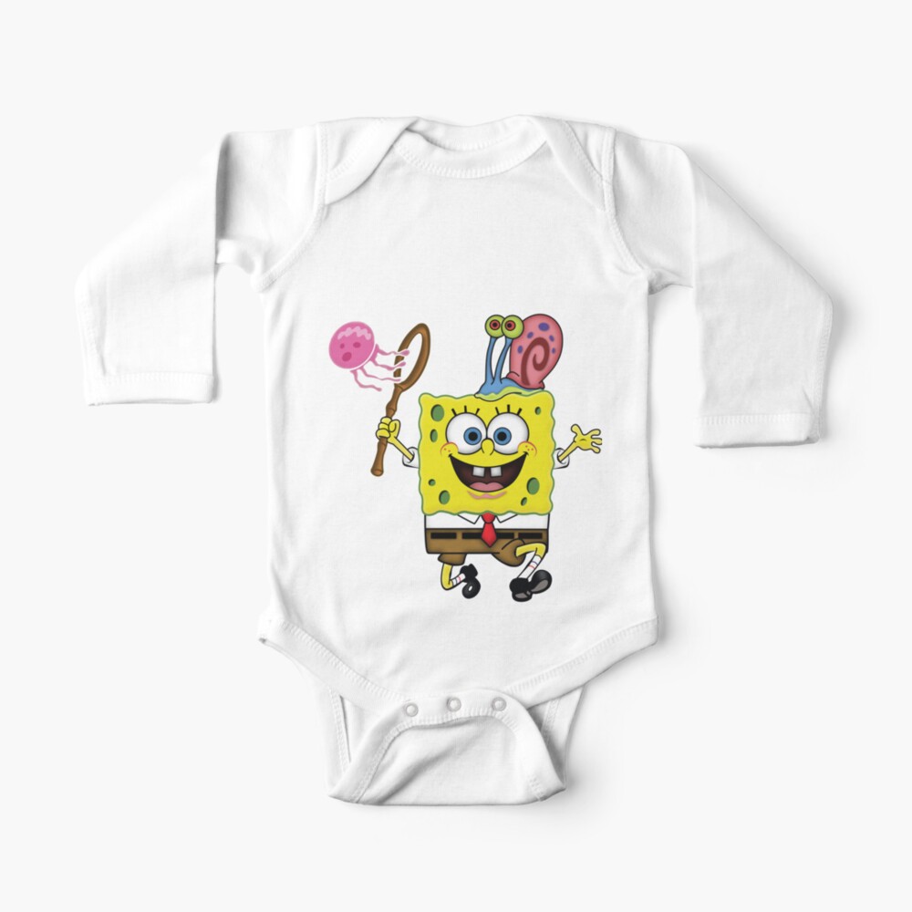 Spongebob Squarepants Baby One Piece By Lewisbradford Redbubble