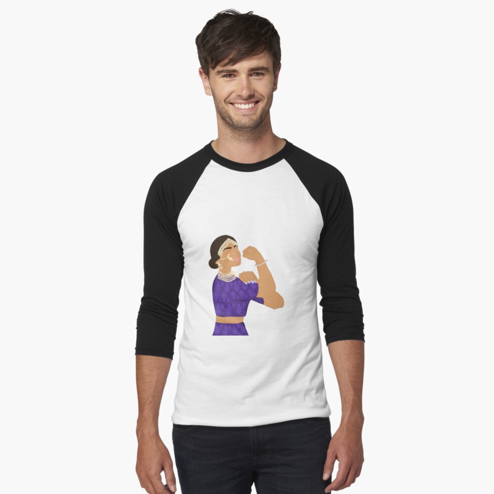 Item preview, Baseball ¾ Sleeve T-Shirt designed and sold by daveendesigns98.