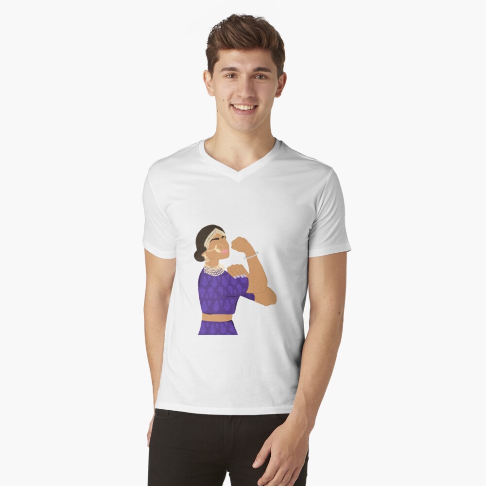 Item preview, V-Neck T-Shirt designed and sold by daveendesigns98.