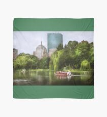 City - Boston Ma - Boston public garden Scarf