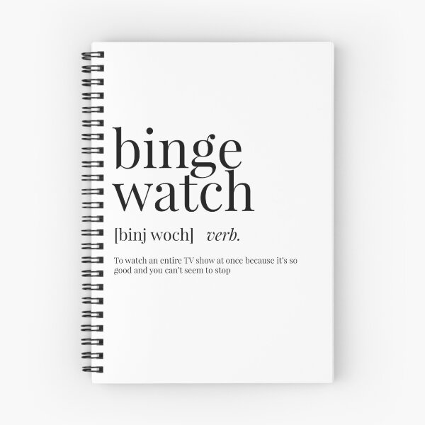 Item preview, Binge Watch Definition designed and sold by Defining Prints.