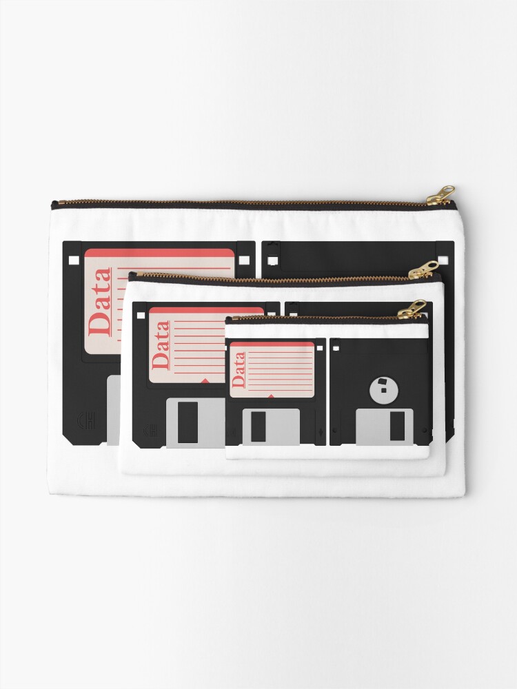 Thumbnail 2 of 4, Zipper Pouch, Computer diskette designed and sold by serpico93.