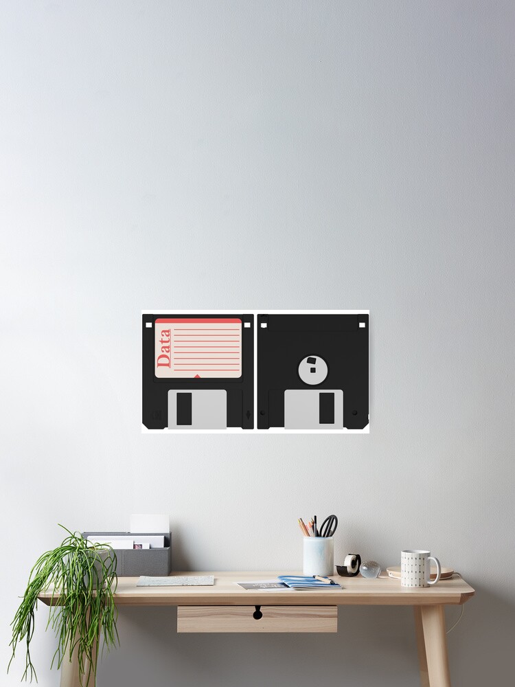 Thumbnail 2 of 3, Poster, Computer diskette designed and sold by serpico93.