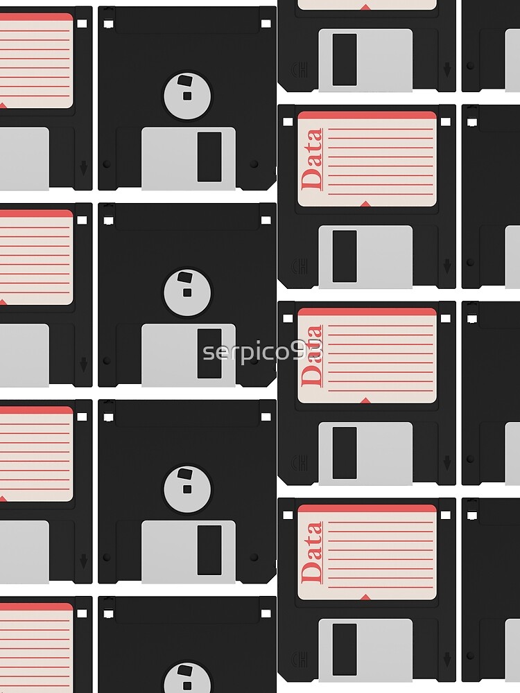 Thumbnail 3 of 3, Scarf, Computer diskette designed and sold by serpico93.