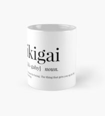 Ikigai Definition Classic Mug