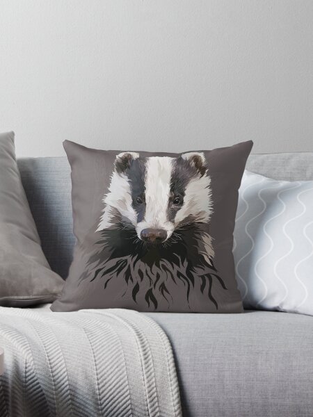Artikel-Vorschau von Waldserie BADGER, designt und verkauft von Tophamspawprint.