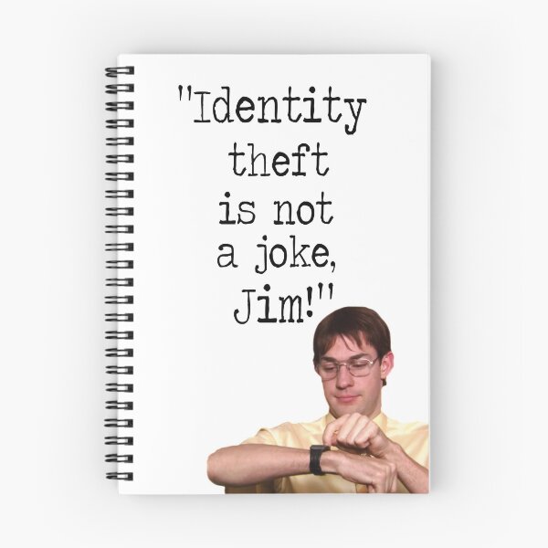 Item preview, The Office " Identity theft is not a joke, Jim!" designed and sold by OwlFilter.