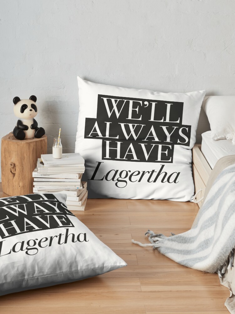 Alternate view of We will always have Lagertha Floor Pillow