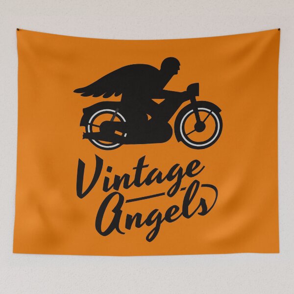Item preview, Vintage Angels - Motorcycle club logo designed and sold by knappidesign.