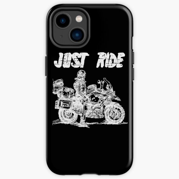 Just Ride, Adventure Style iPhone Tough Case
