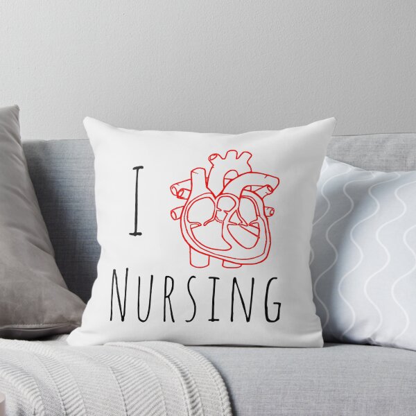 Item preview, I Heart Nursing Cute Design Gift Ideas For Nurse designed and sold by Leopardman25.