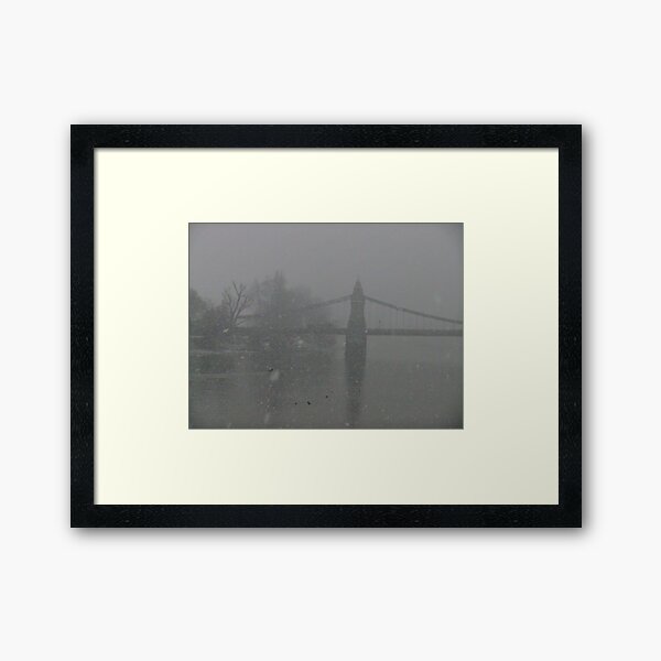 Hammersmith Bridge (yes, it is!) Framed Art Print