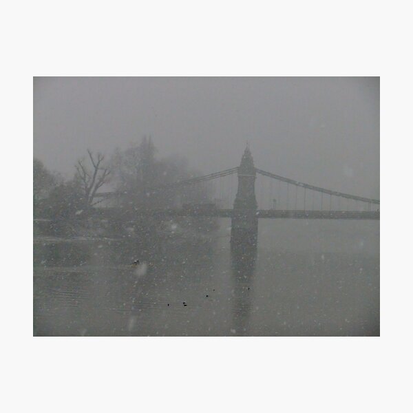 Hammersmith Bridge (yes, it is!) Photographic Print