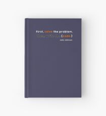 Solve the problem Hardcover Journal