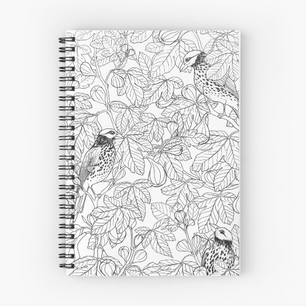 Item preview, Birds in the thickets of figs designed and sold by arttyshenko.