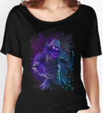EPIC Fortnite Battle Royale Raven T Shirt Women's Relaxed Fit T-Shirt