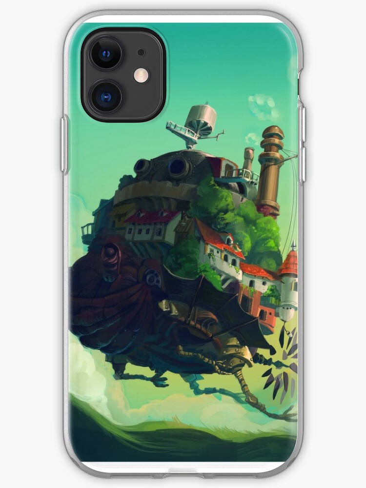 Anime Floating Castle Iphone Case Cover By Quiraily Redbubble