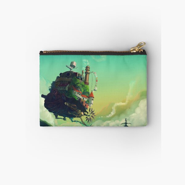 Aperçu de l'œuvre Château flottant Anime créée et vendue par Quiraily.