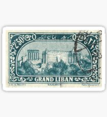 Lebanese Stamp, 1920s Sticker