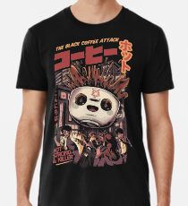 Camiseta premium para hombre Cafe magico negro