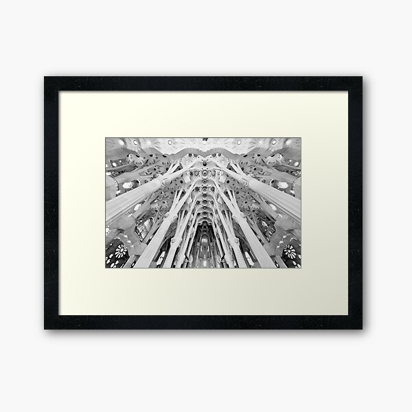 Sagrada Familia, Barcelona Framed Art Print