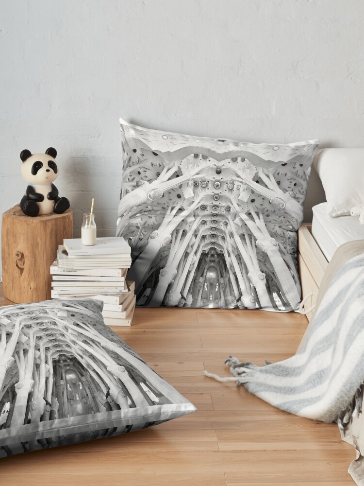 Alternate view of Sagrada Familia, Barcelona Floor Pillow