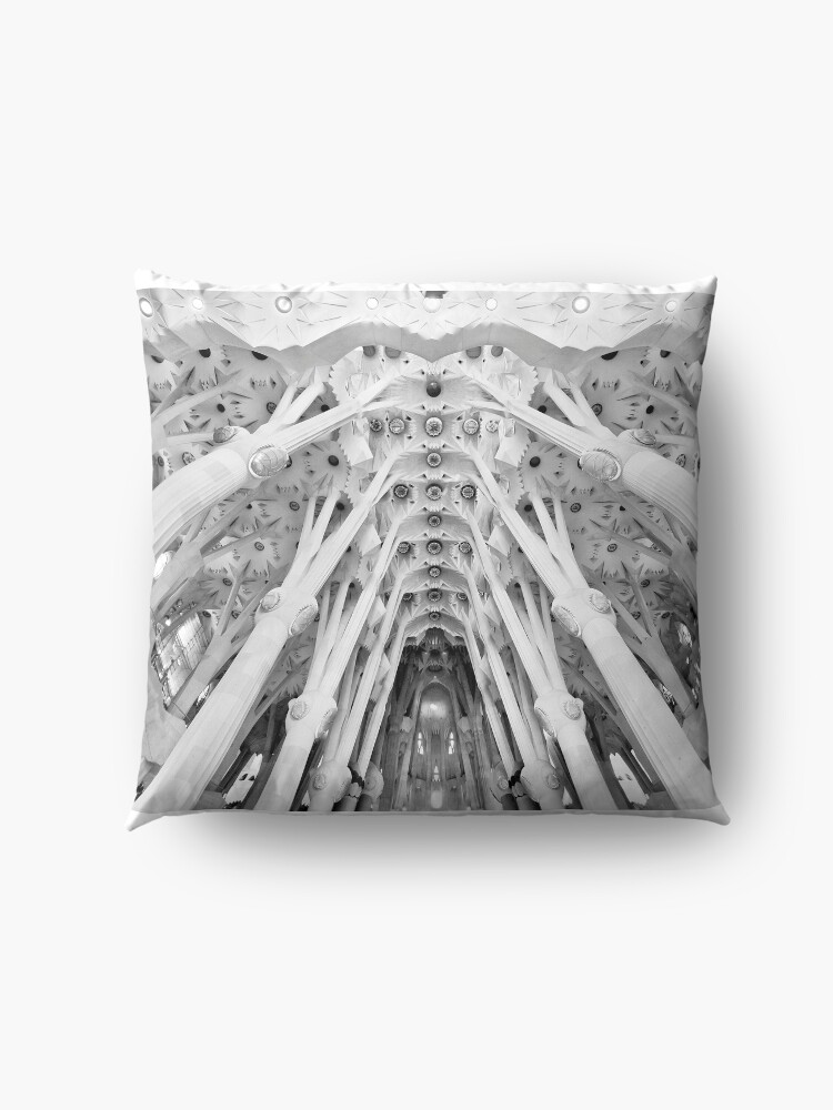 Alternate view of Sagrada Familia, Barcelona Floor Pillow