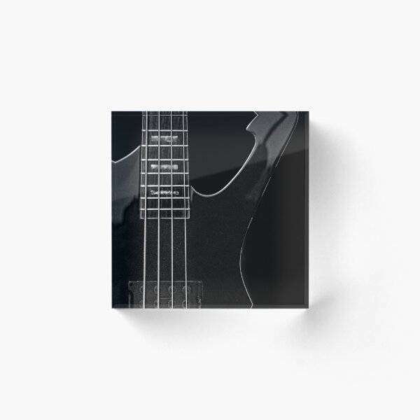 Ibanez 'Iceman Bass' Guitar Acrylic Block