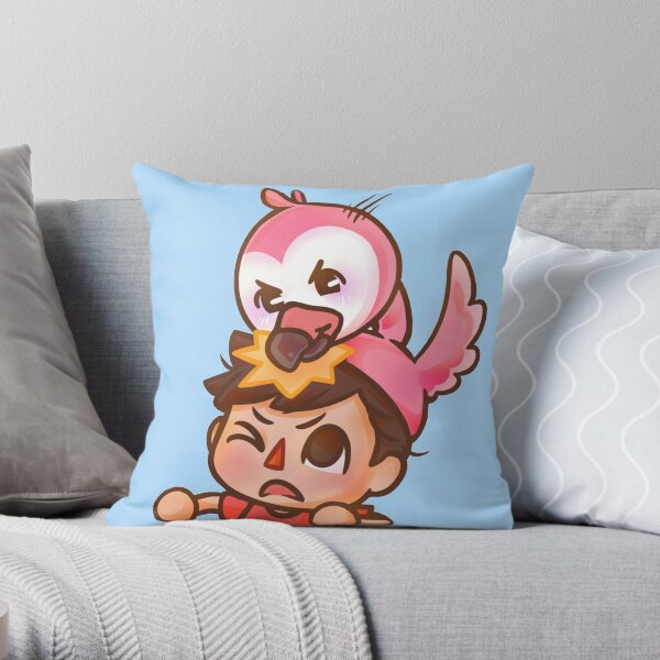 AlbertsStuff Flamingo Throw Pillow